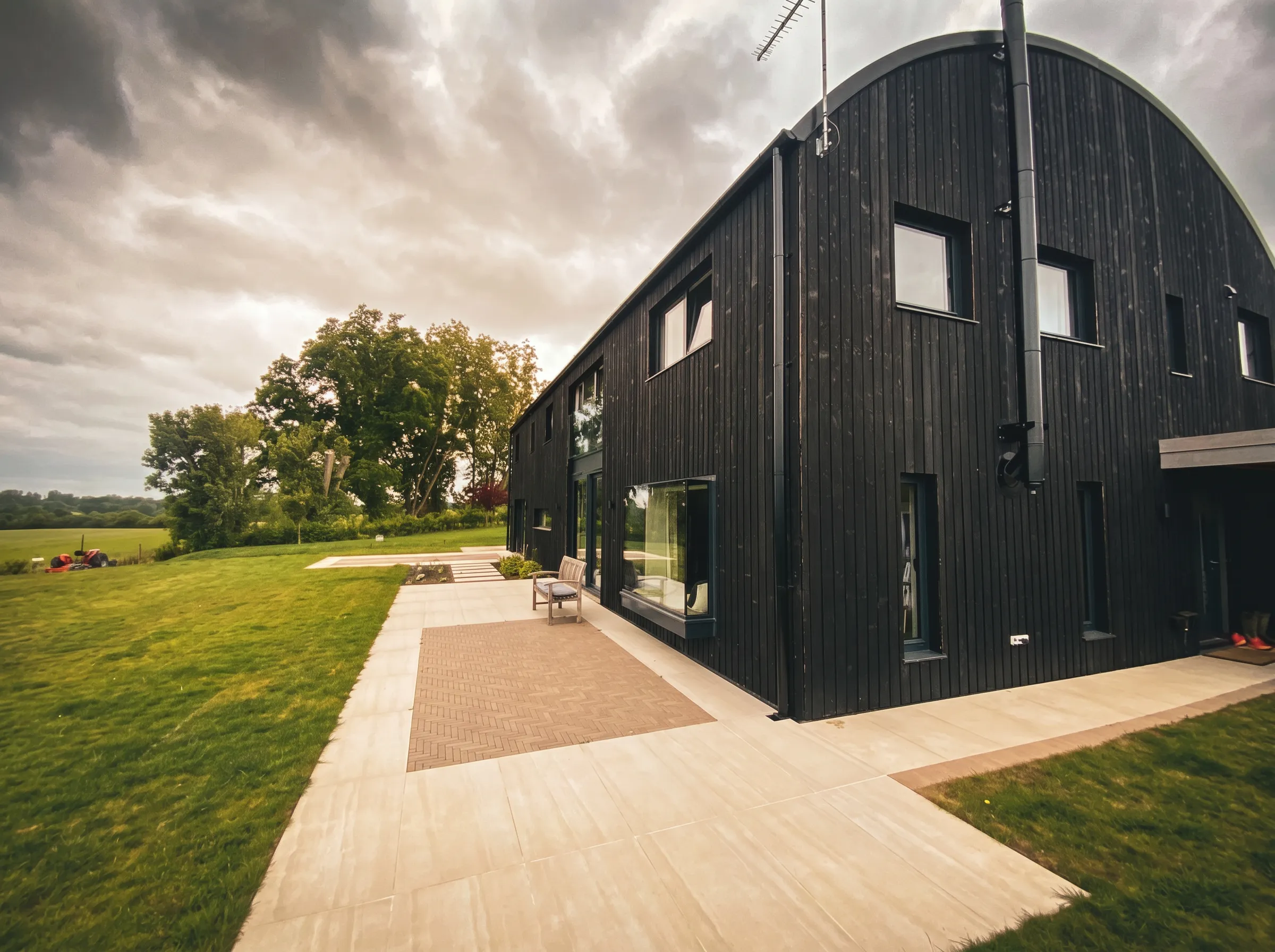 Hawkhurst Barn Completed Hawkhurst barn conversion by CCK